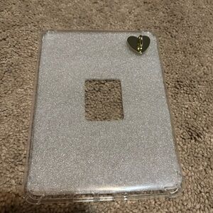 Clear Kindle Paperwhite Case with Heart Charm